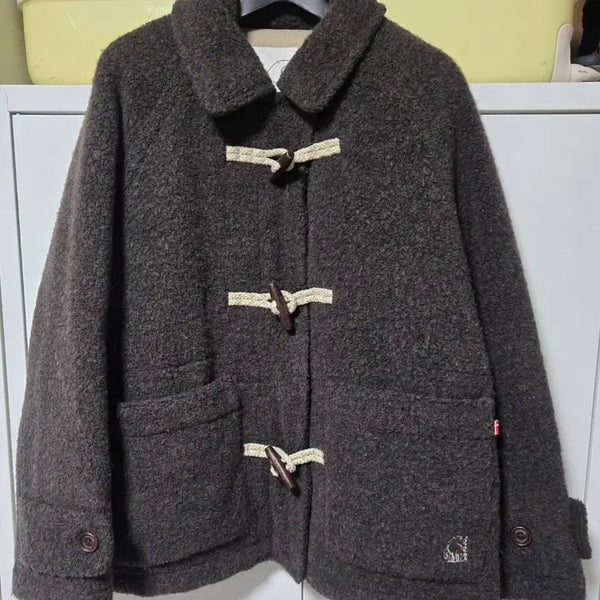 [BUNJANG] Nordisk Genuine Wool Duffle Jacket / 노르디스크 정품 울 더플 자켓
