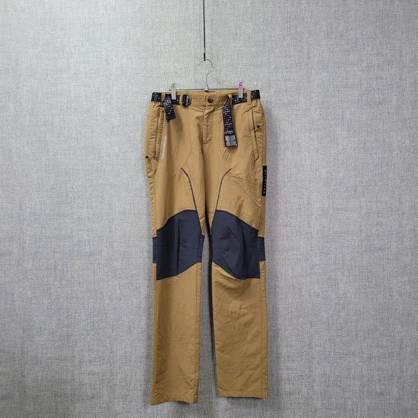 [BUNJANG] Color Block Belt Pants / ㄹ898 배색 벨트 팬츠 29