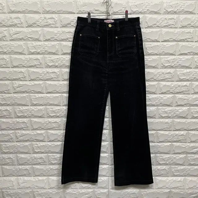 [BUNJANG] Black Washed Denim Pants / @546) 흑청데님바지