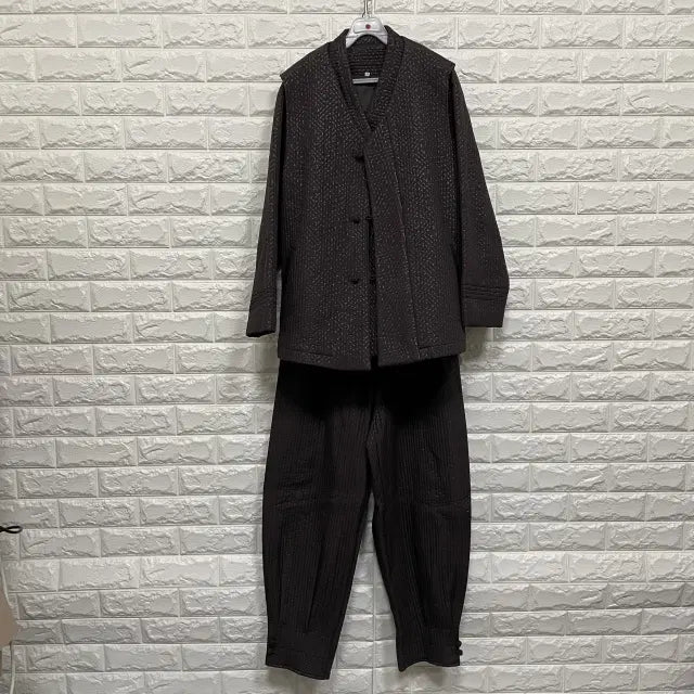 [BUNJANG] Men's Quilted Three-Piece Hanbok / @551) 남성 누빔 쓰리피스 한복