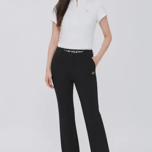 [BUNJANG] 23FW Black Bootcut Golf Pants / 여M/파리게이츠 23FW 블랙 부츠컷 골프 팬츠