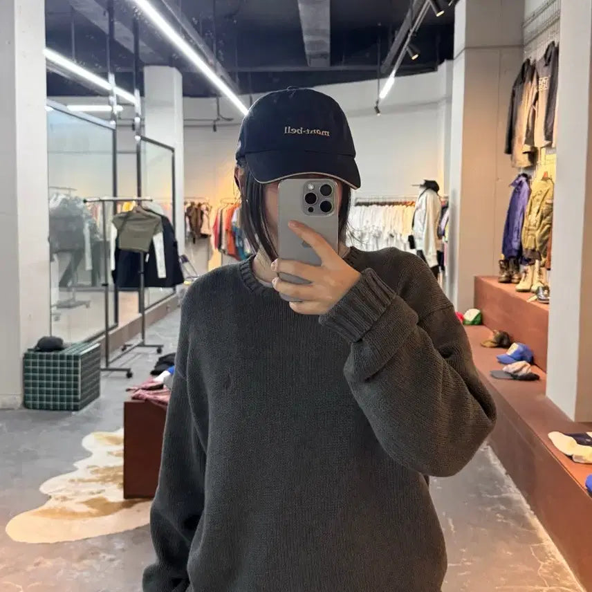 [BUNJANG] Montbell Embroidered Logo Navy Cap OS / 몽벨 자수로고 네이비 캡 H3436
