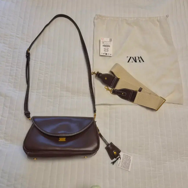 [BUNJANG] ZARA Long Crossbody Mini Bag / 자라 ZARA 롱 크로스바디백 미니백