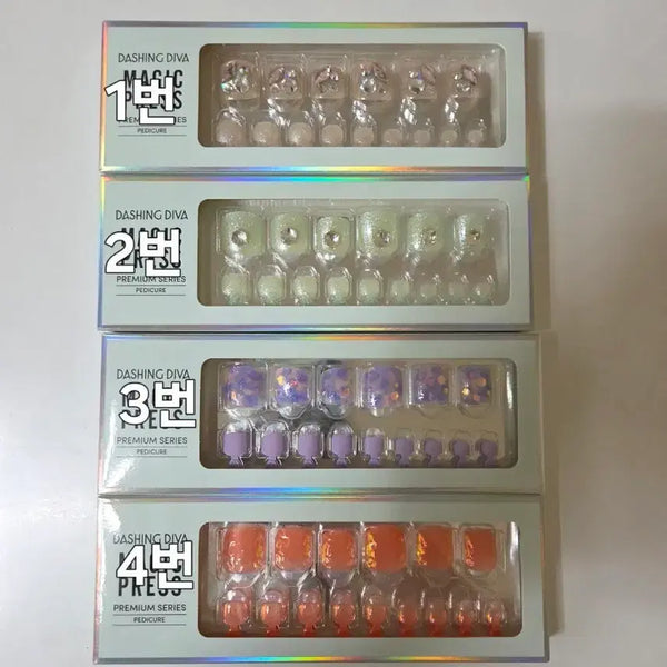 [BUNJANG] Dashing Diva Pedicure Tips (Feet) - New Product / 새상품) 데싱디바 페디팁 (발)