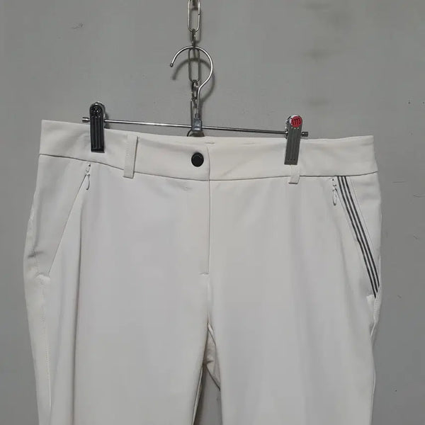 [BUNJANG] Waide Angle Women's Spring/Summer Golf Pants White Size 70 / 1773) 와이드앵글 여성 춘하 골프바지 70