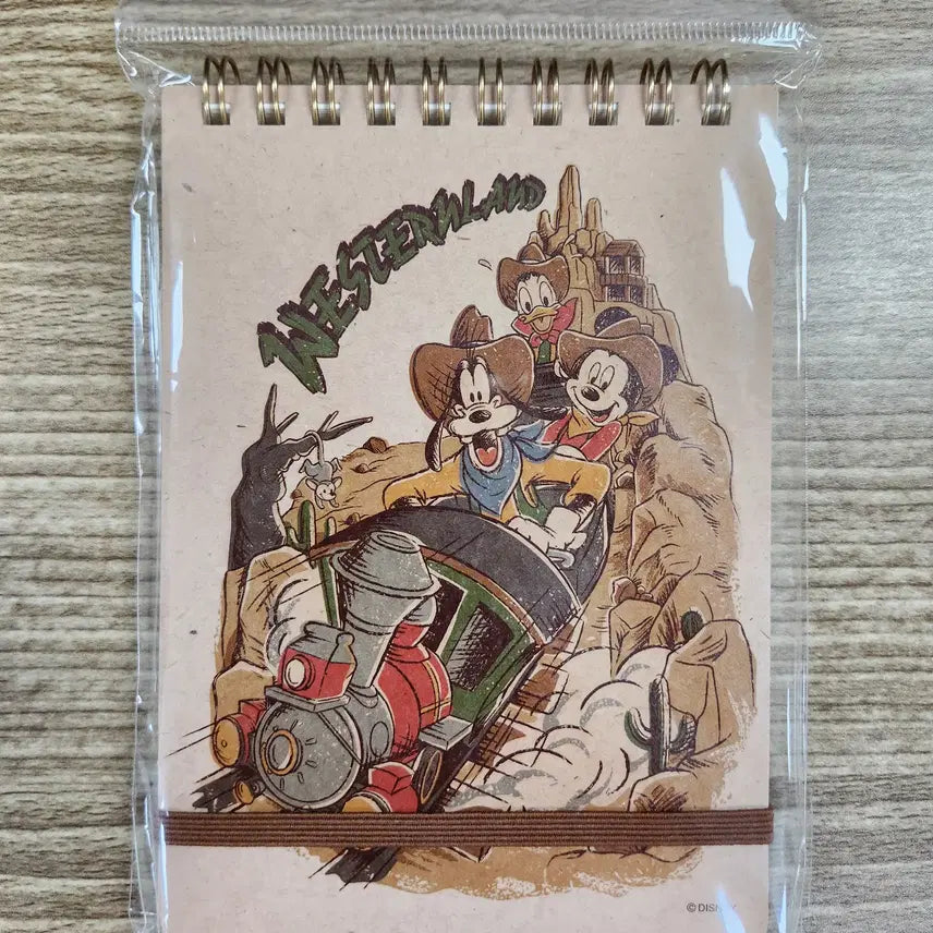 [BUNJANG] Tokyo Disneyland Big Thunder Mountain Mini Notebook Set / 도쿄 디즈니랜드 노트