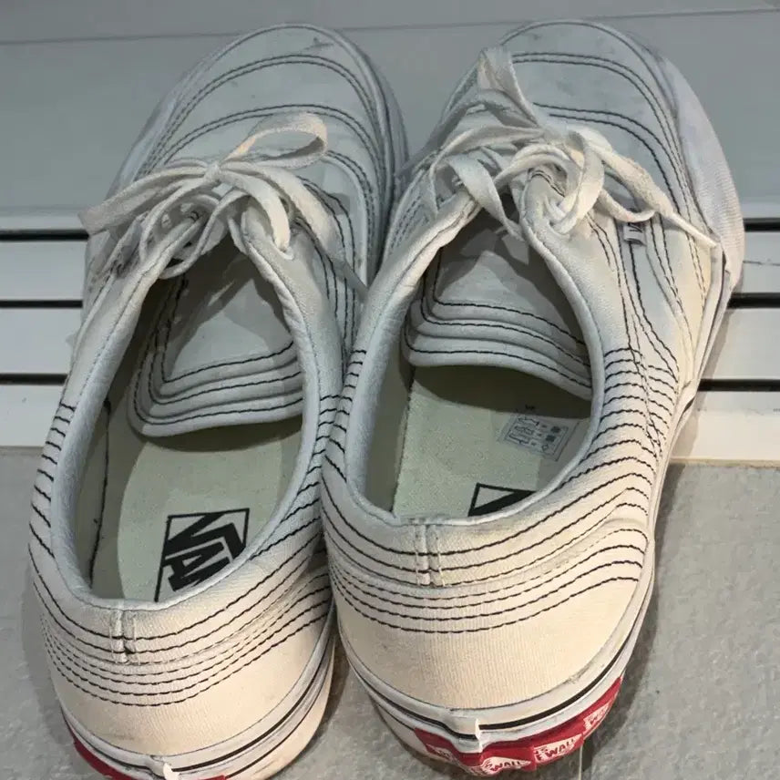 [BUNJANG] Vans Era White Sneakers Size 270 / 반스 에라 270 단시간착용