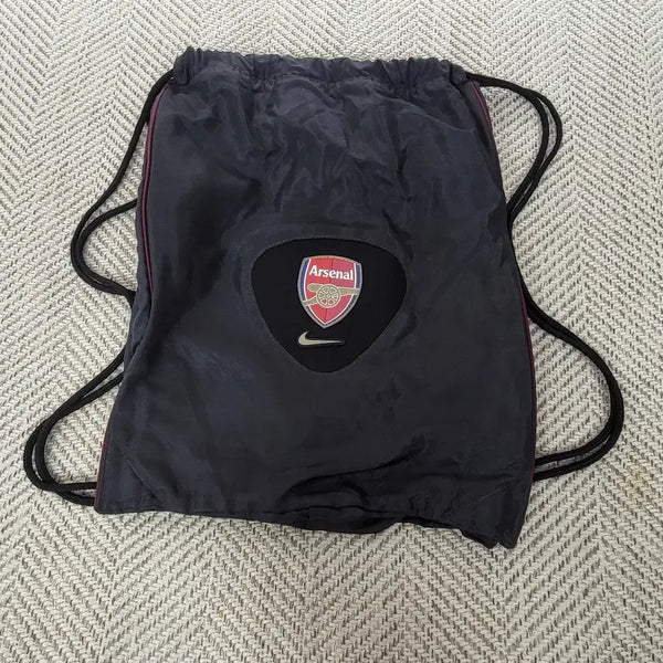 [BUNJANG] Nike Arsenal Vintage Drawstring Gym Bag / 나이키 아스날 빈티지 드로우스트링 짐백