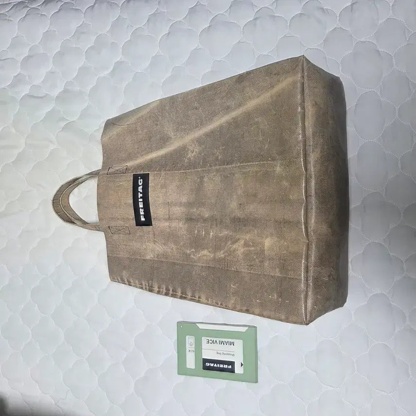 [BUNJANG] Freitag Miami Vice Tote Bag Beige / 프라이탁 마이애미 바이스 베이지톤 팔아요