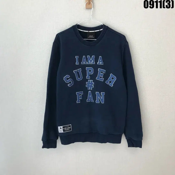 [BUNJANG] MLB Navy Sweatshirt M / MLB 맨투맨 네이비  M