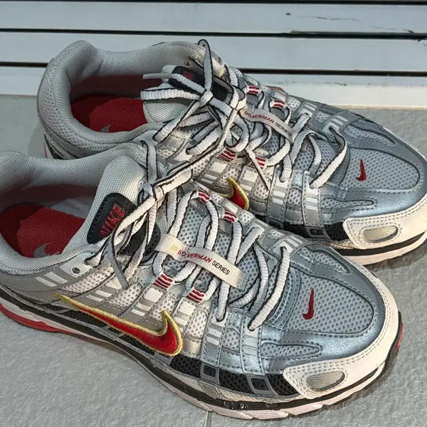 [BUNJANG] Nike P6000 Silver Sneakers (240) / 나이키 p6000 실버 240