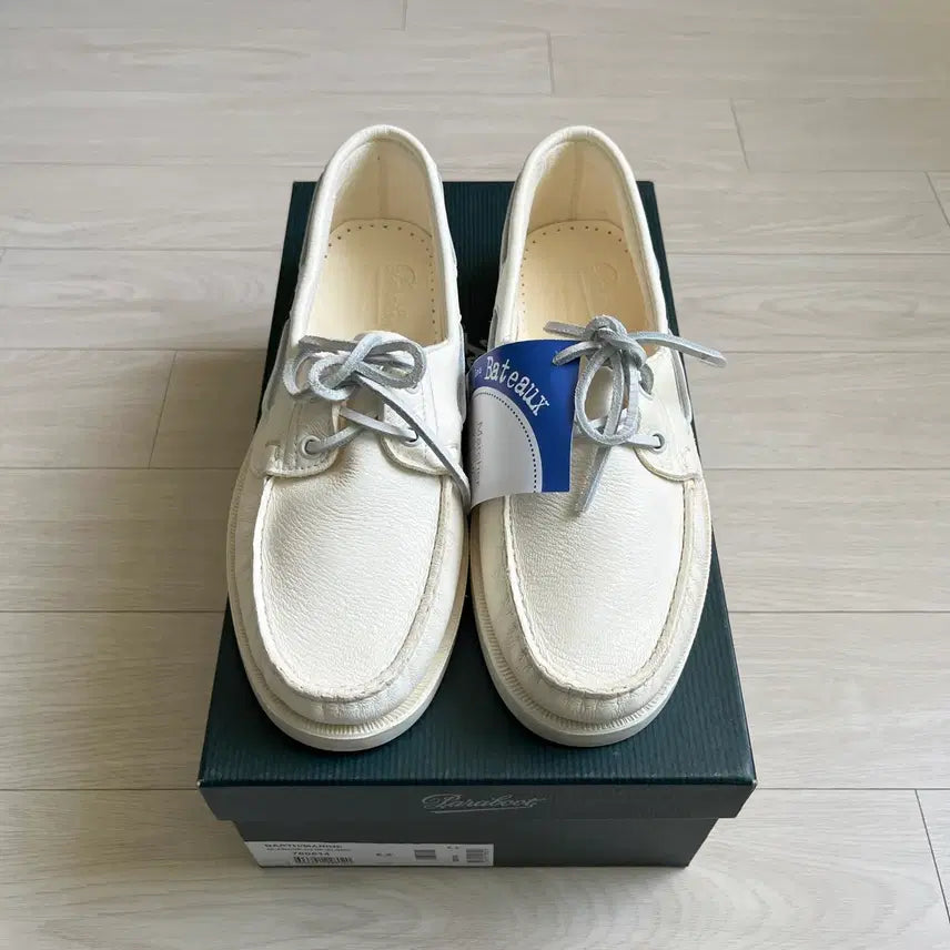 [BUNJANG] Paraboot Barth Deer Leather Boat Shoes / [새상품] 파라부트 바스 사슴가죽 보트슈즈