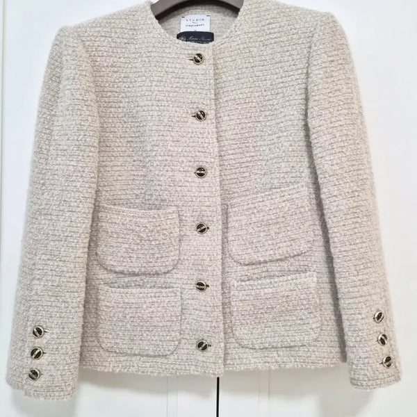[BUNJANG] Studioement Tweed Jacket / 스튜디오 심플먼트 트위드자켓 (38)