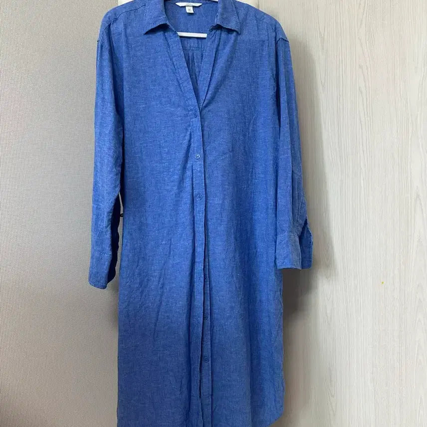[BUNJANG] H&M Blue Shirt Dress / H&M 셔츠 원피스 블루