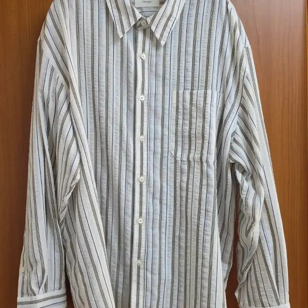 [BUNJANG] Fabrega Noi Multi Stripe Shirt / 파브레가 노이 멀티 스트라이프 셔츠