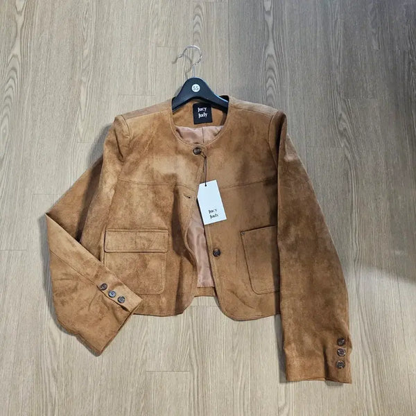 [BUNJANG] Jucy Judy Suede Jacket / 쥬시쥬디 세무 쟈켓