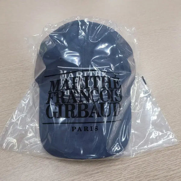 [BUNJANG] Marithe France Navy Logo Cap / 마리떼 모자 네이비