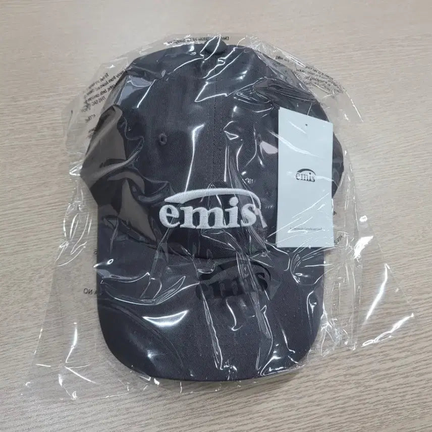 [BUNJANG] Emis Ball Cap Charcoal / 이미스 볼캡 모자 차콜