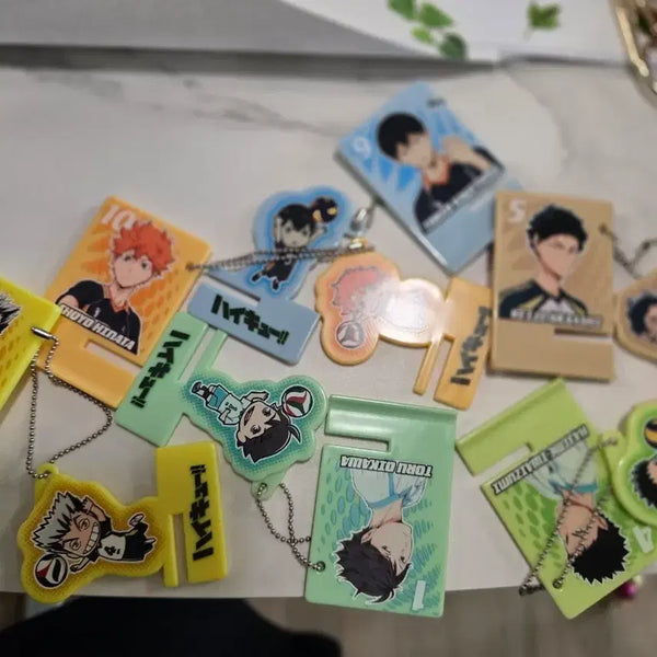 [BUNJANG] Haikyuu!! Mini Stand Keychain / 하이큐 미니 스탠드 키링