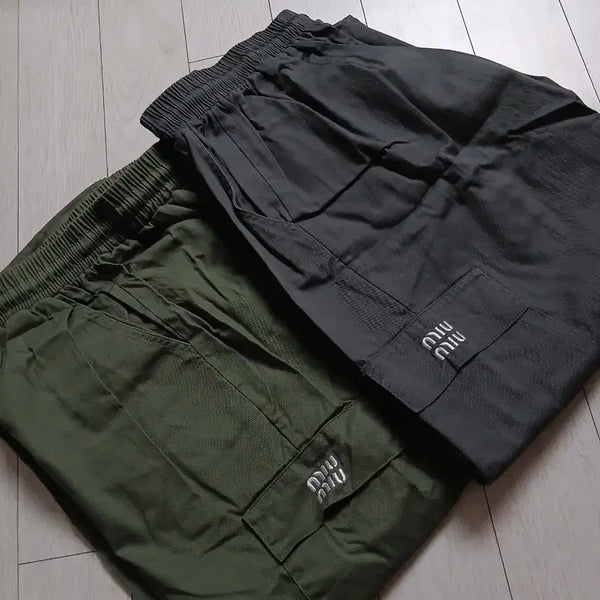 [BUNJANG] Unisex Grey Cargo Pants / 그레이 카고  팬츠