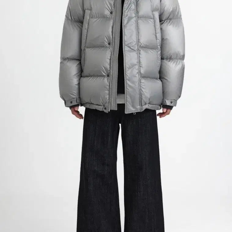 [BUNJANG] This Overdyed Puffer Down Jacket M / 유스 오버사이즈 푸퍼 패딩 m