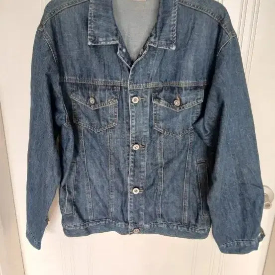 [BUNJANG] Saint James Denim Jacket Blue 105 / 세인트제임스 데님 자켓 블루  105