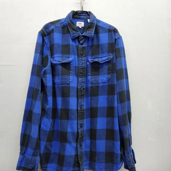 [BUNJANG] Levi's Buffalo Flannel Check Workshirt / 리바이스 버팔로 플란넬 체크 워크셔츠 M(L)