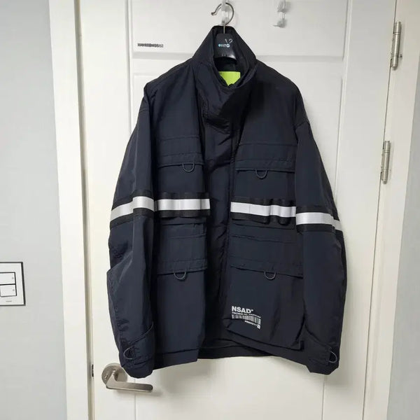 [BUNJANG] NSAD Oversized Windbreaker Jacket / [새제품] NSAD 오버핏 바람막이