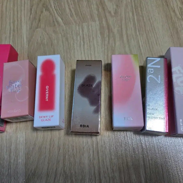 [BUNJANG] Rom&nd, Giverny, Bbia, 2aN Tint Bundle / 미개봉 틴트 2개 5000 (롬앤, 지베르니, 삐아, 투에이엔)