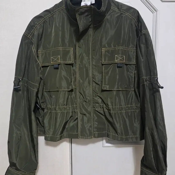 [BUNJANG] X-girl Cropped Utility Jacket / X-girl 엑스걸 크롭 자켓