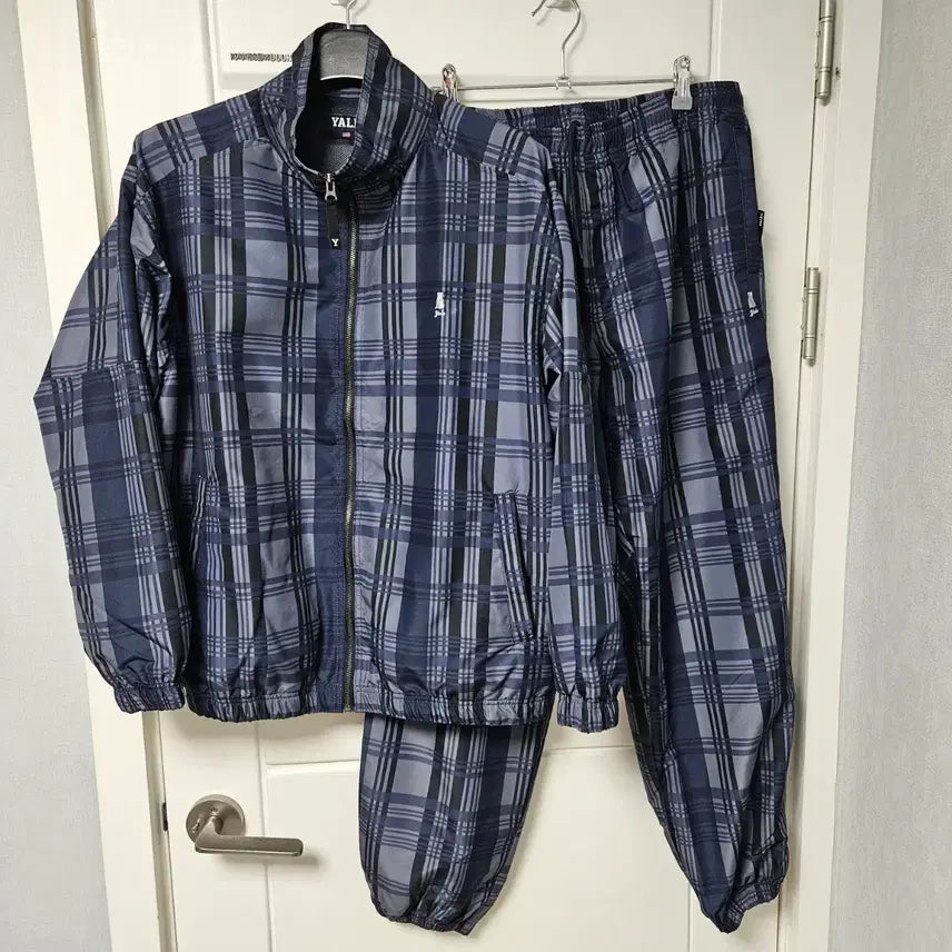 [BUNJANG] Yale Check Oversized Set-up / [새제품] 예일 체크 오버핏 셋업