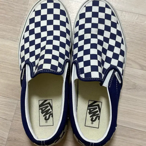 [BUNJANG] Vans Checkerboard Slip-On Sneakers / [265] 새상품 반스 슬립온 체커보드 체크스니커즈