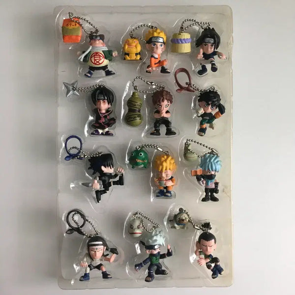 [BUNJANG] Naruto Classic Figure Keychain Set / 나루토 고전 피규어 키링 세트