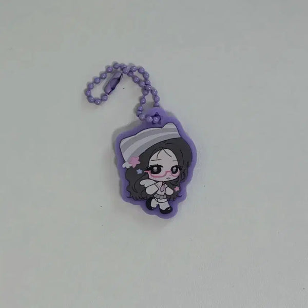 [BUNJANG] ILLIT Wonhee "Cheese" Keyring / 아일릿 원희 치즈님 키링
