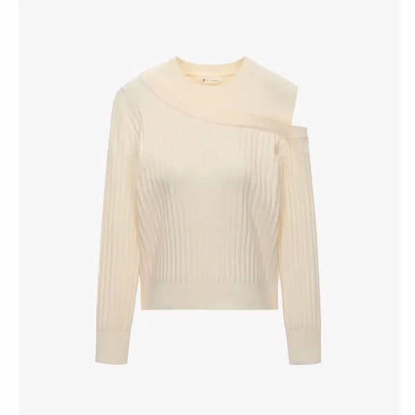 [BUNJANG] It's mine Split Detail Pullover Knit / 잇미샤 트임 디테일 풀오버 니트 아이