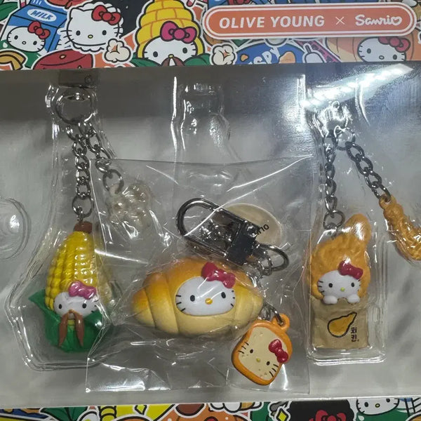 [BUNJANG] Hello Kitty Keychain Bundle Set / 일괄) 올리브영 텐바이텐 키티 키링 대전, 수원, 강릉