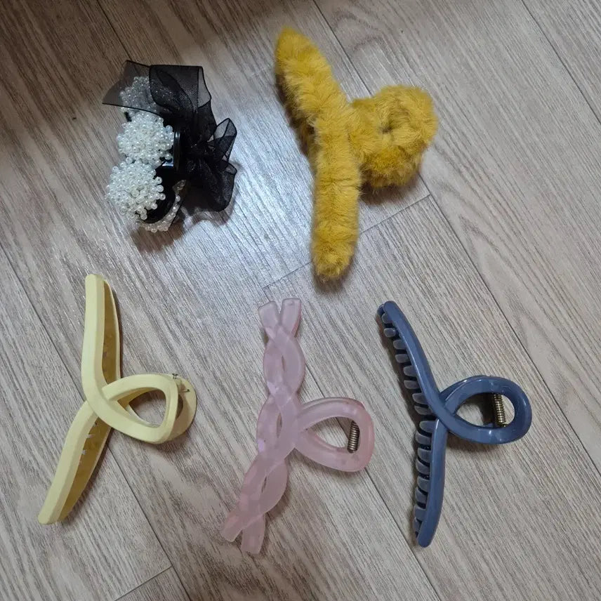 [BUNJANG] Hair Claw Clip Set / 헤어 집게핀
