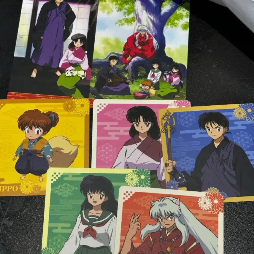 [BUNJANG] Inuyasha Pop-Up Exclusive Postcard & Coaster Bundle / 이누야샤 팝업 특전 엽서 코스터 일괄 이누야샤 가영