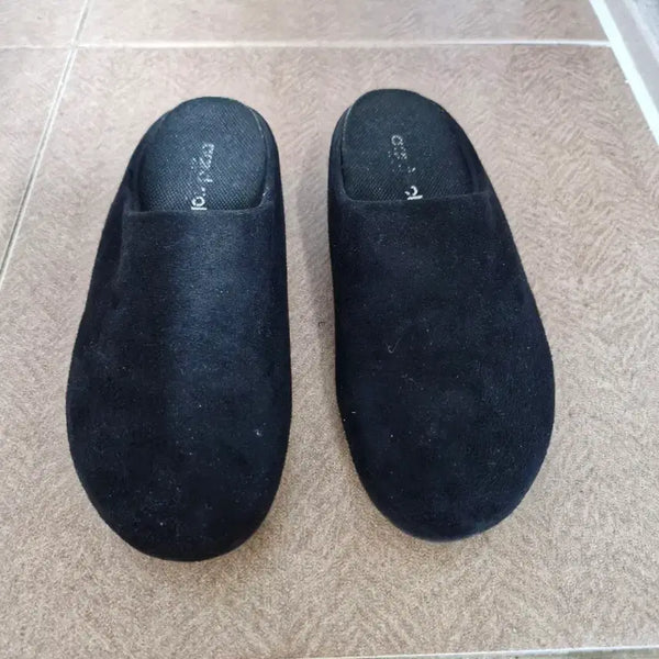 [BUNJANG] Suede Mules Loafers (240) / 스웨이드 뮬 블로퍼 240