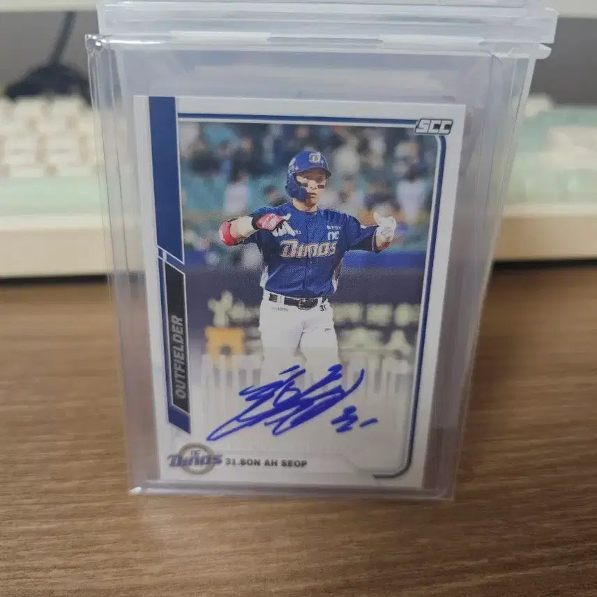 [BUNJANG] Son Ah-seop KBO Autographed Baseball Card / kbo카드 손아섭 오토 nc다이노스