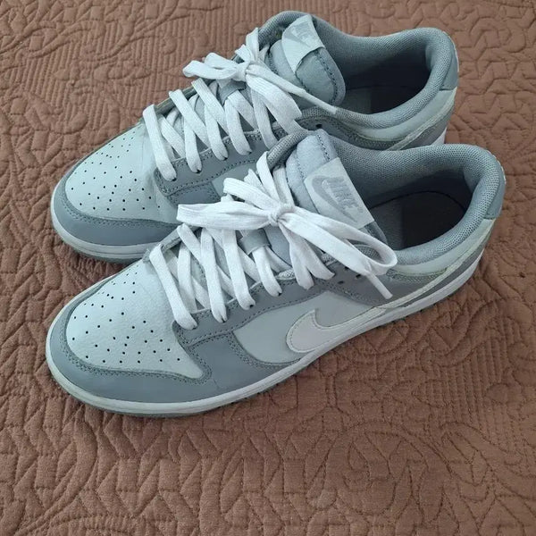 [BUNJANG] Nike Dunk Low Retro Wolf Grey Sneakers / 나이키 덩크 로우 레트로 울프 그레이 운동화 260 [4049]