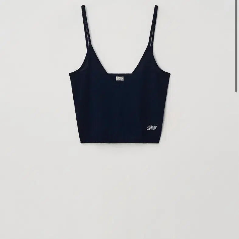 [BUNJANG] Atelier Edition Sleeveless Knit (Navy) / 아틀리에에디션 슬리브리스 니트(네이비)