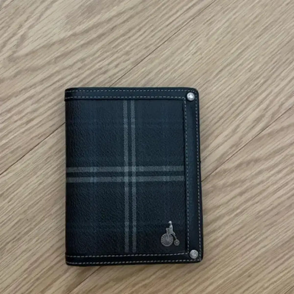 [BUNJANG] Beanpole Check Bifold Wallet / 빈폴 반지갑 체크