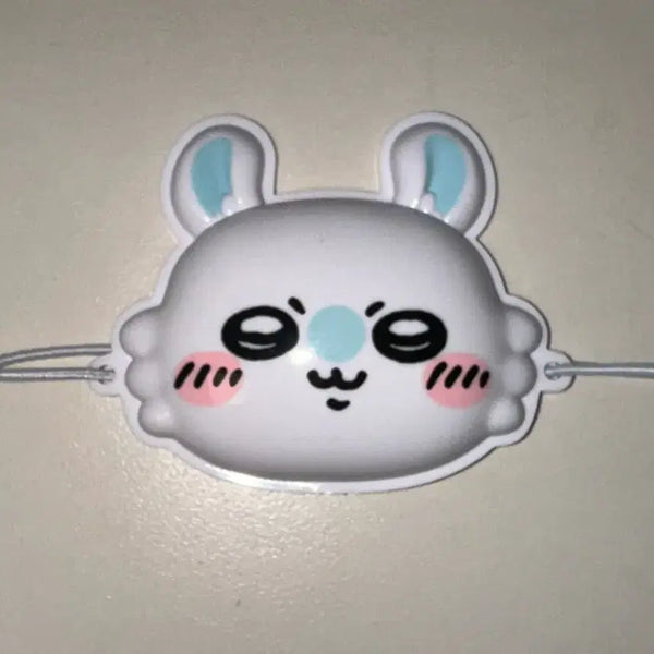 [BUNJANG] Chiikawa Matsuri Mask Gacha Keyring Momonga / 치이카와 마츠리 가면 가챠 키링 모몽가