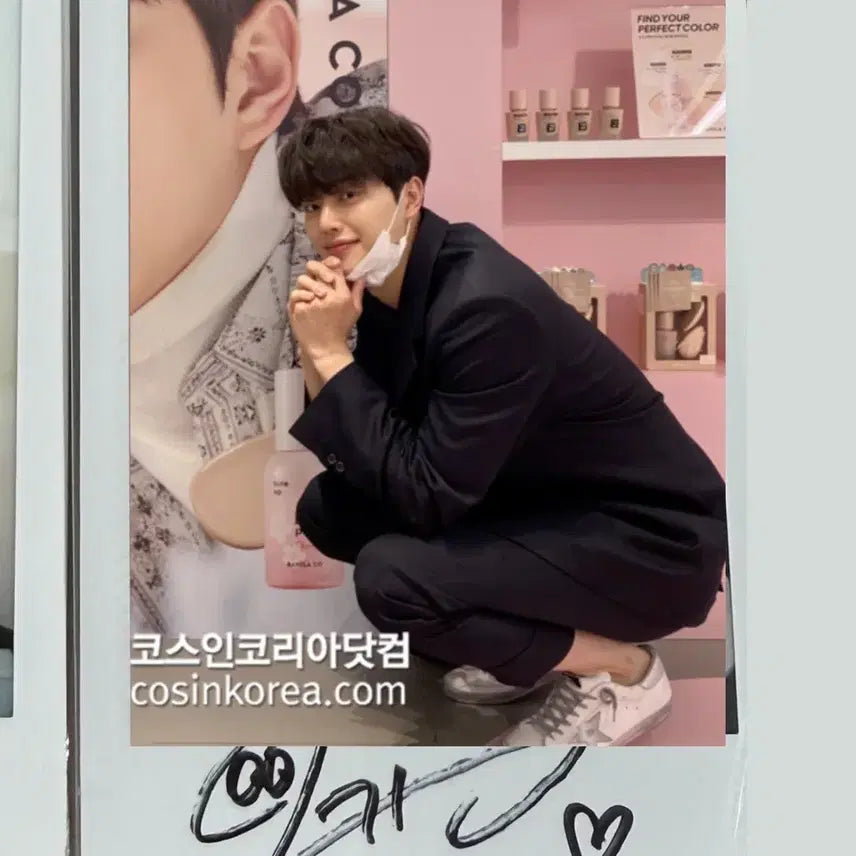 [BUNJANG] Song Kang Signed Polaroid / 송강 친필 싸인 폴라로이드 싸폴