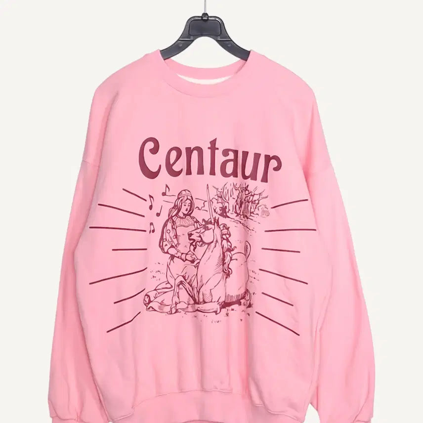[BUNJANG] The Centaur Pink Sweatshirt (New) / [가격인하]  더센토르 THE CENTAUR 핑크 맨투맨 (새상품)_A1039