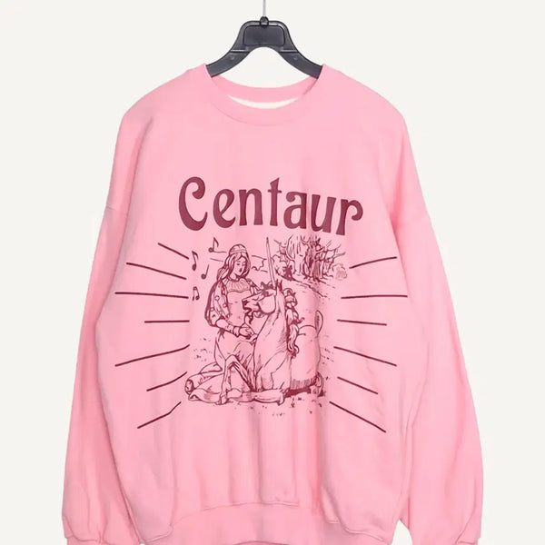 [BUNJANG] The Centaur Pink Sweatshirt (New) / [가격인하]  더센토르 THE CENTAUR 핑크 맨투맨 (새상품)_A1039