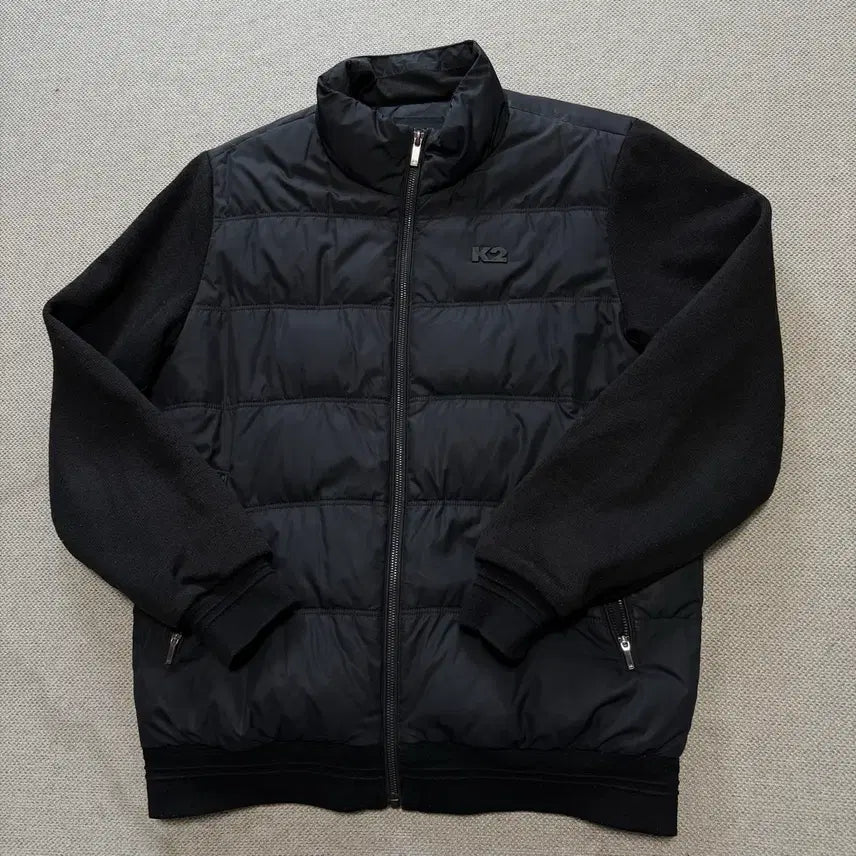 [BUNJANG] K2 Goose Down Knit Padded Jacket / K2 구스다운 니트 패딩 자켓