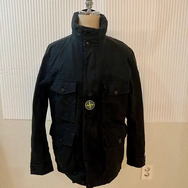 [BUNJANG] Stone Island Black Jacket / 스톤 아일랜드 검정색 자켓