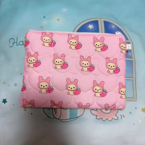[BUNJANG] Usagi Korilakkuma Handmade Pouch / 우사기 코리락쿠마 핸드메이드 파우치